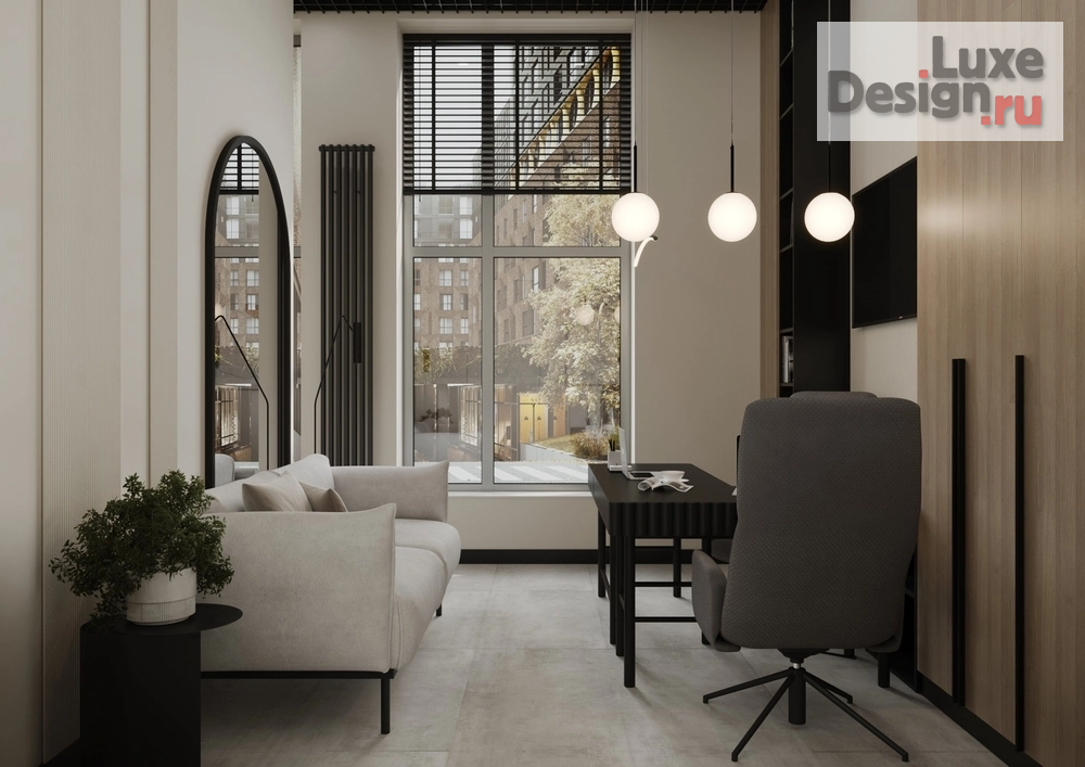 Дизайн интерьера офиса "Офис в центре Уфы" (фото 2)