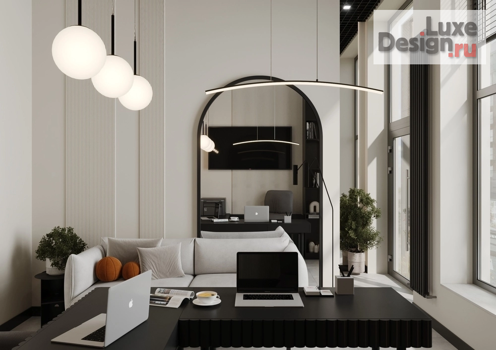 Дизайн интерьера офиса "Офис в центре Уфы" (фото 1)