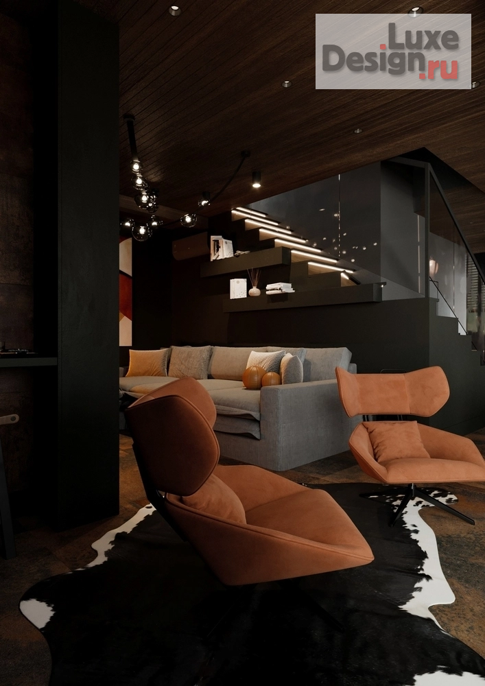 Дизайн интерьера частного дома "Дом 200 м. кв.  для отдыха в Сочи" (фото 4)