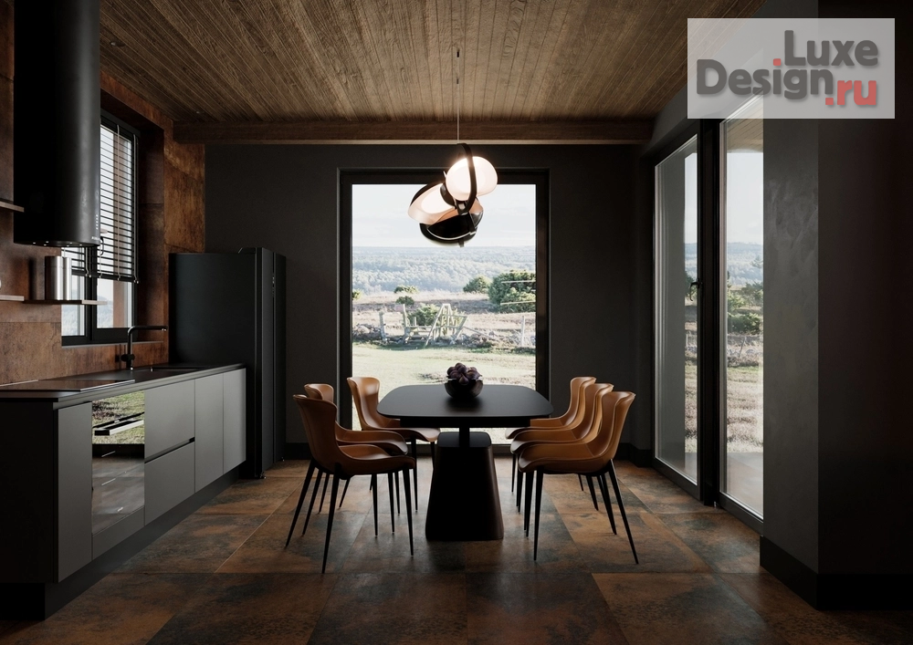 Дизайн интерьера частного дома "Дом 200 м. кв.  для отдыха в Сочи" (фото 5)