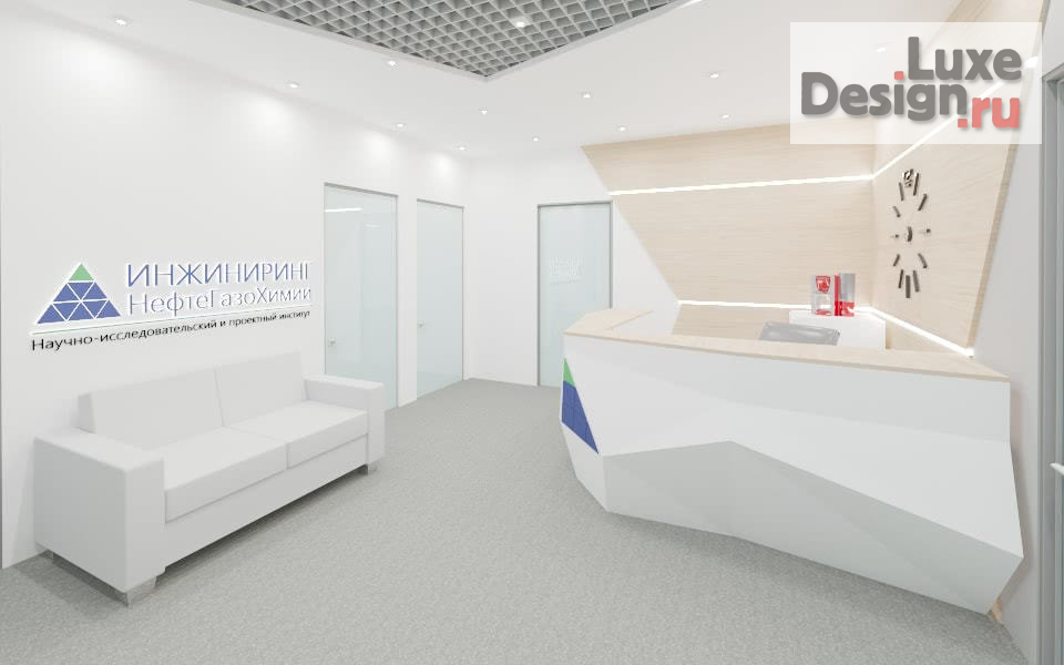Дизайн интерьера офиса "Дизайн интерьера Научно-Исследовательского и Проектного Института "ПЕГАЗ"" (фото 16)