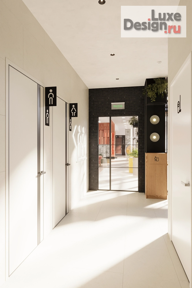 Дизайн интерьера лечебного учреждения "Круглогодичный бассейн, кафе" (фото 6)