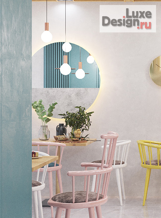 Дизайн интерьера кафе "Пекарня на ул. Набережная 39в городе Уфа" (фото 3)