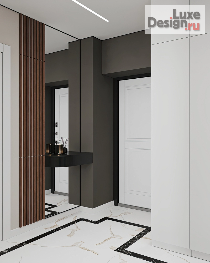 Дизайн интерьера трехкомнатной квартиры "ЖК Черника" (фото 12)