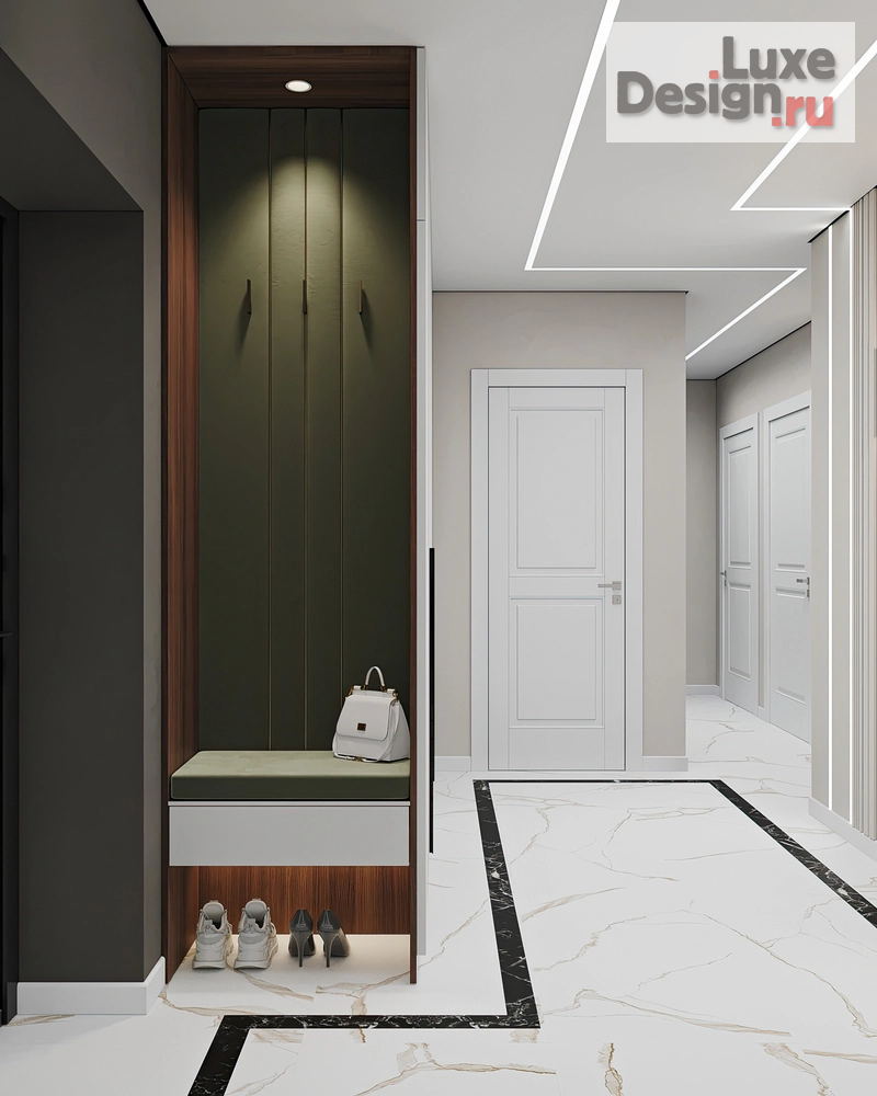 Дизайн интерьера трехкомнатной квартиры "ЖК Черника" (фото 13)