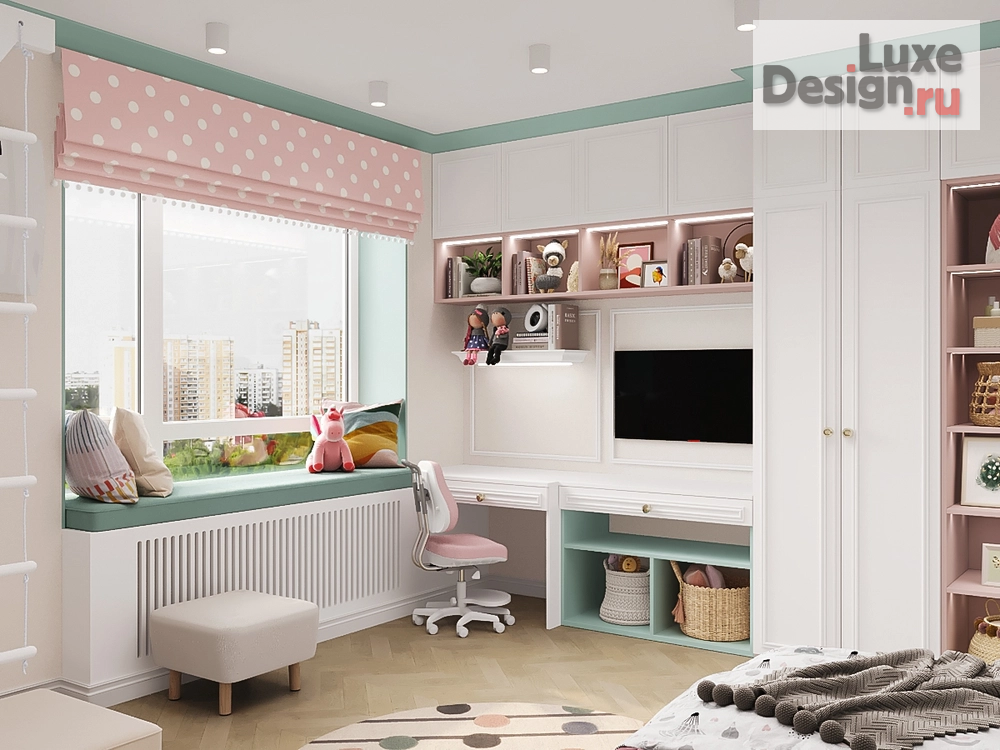 Дизайн интерьера трехкомнатной квартиры "ЖК Символ" (фото 12)