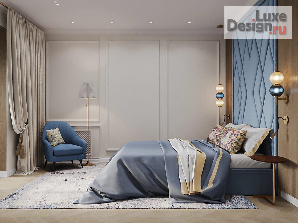 Дизайн интерьера трехкомнатной квартиры "ЖК Символ" (фото 24)