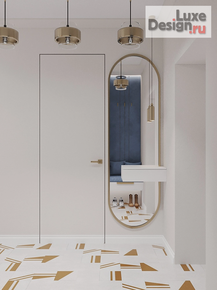 Дизайн интерьера трехкомнатной квартиры "ЖК Символ" (фото 40)