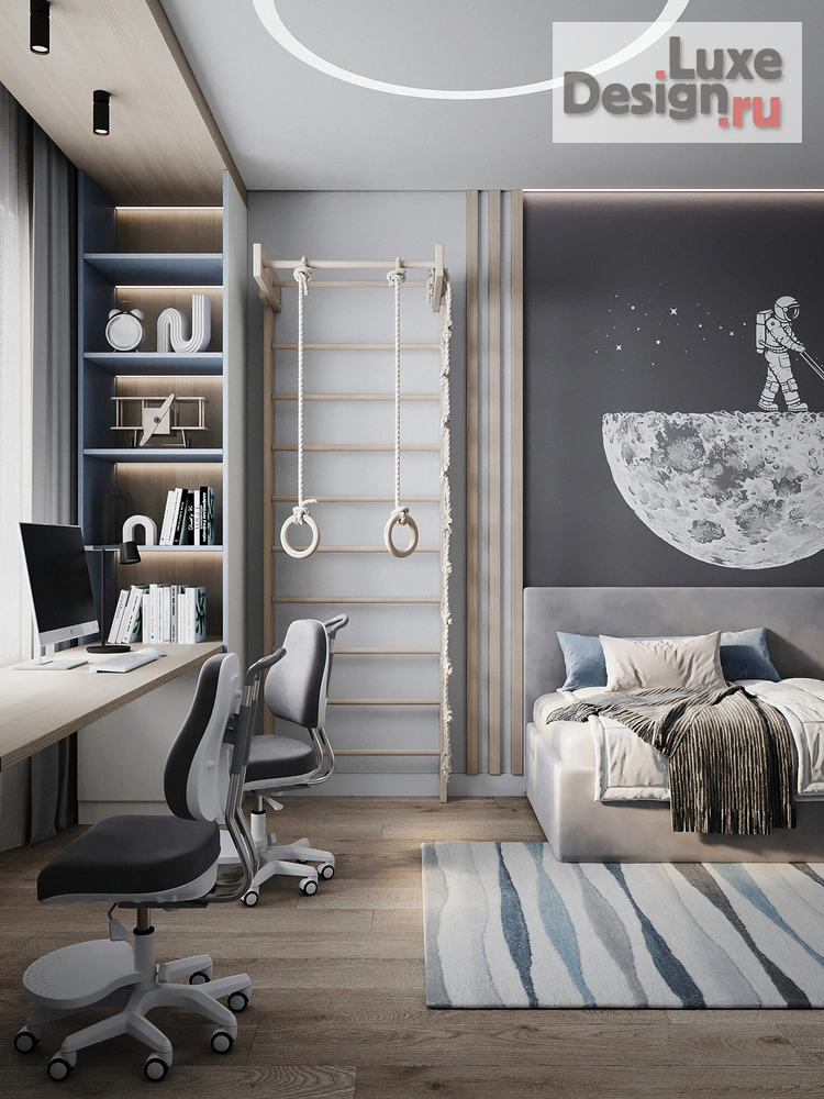 Дизайн интерьера трехкомнатной квартиры "ЖК Конди" (фото 32)