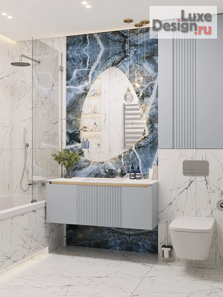 Дизайн интерьера трехкомнатной квартиры "ЖК Конди" (фото 37)