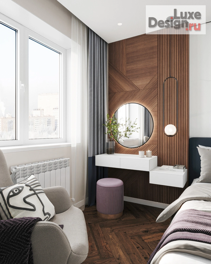 Дизайн интерьера трехкомнатной квартиры "ЖК Черника" (фото 20)
