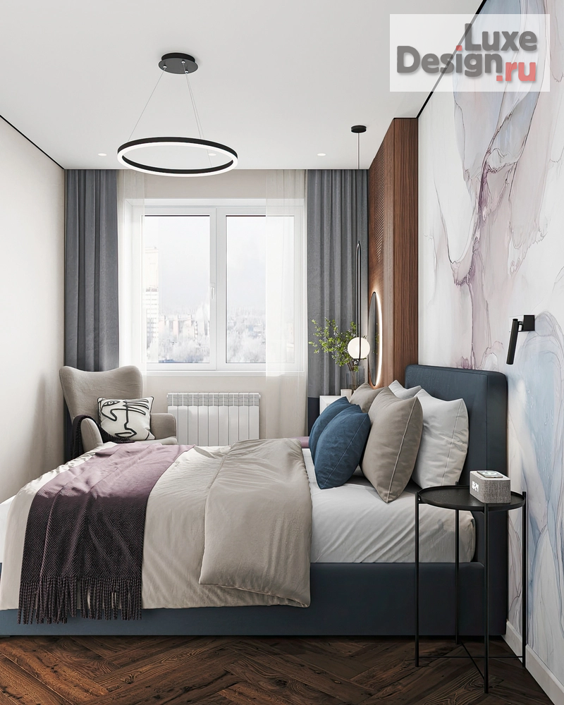 Дизайн интерьера трехкомнатной квартиры "ЖК Черника" (фото 23)