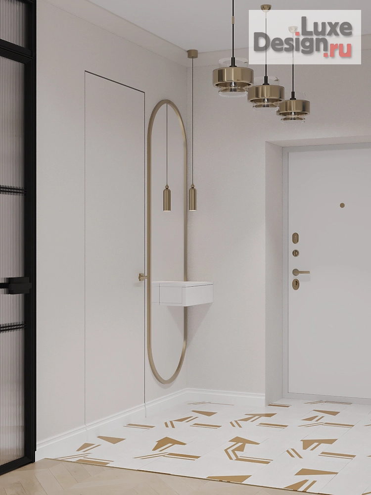 Дизайн интерьера трехкомнатной квартиры "ЖК Символ" (фото 41)