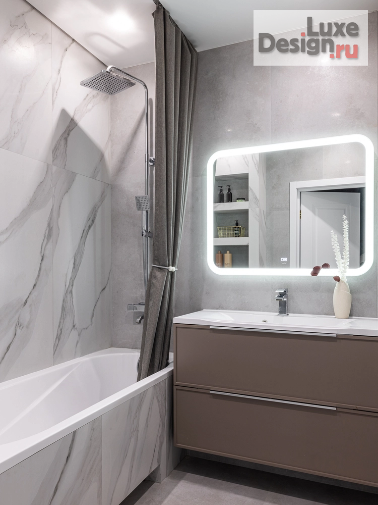 Дизайн интерьера трехкомнатной квартиры "Нуреева 21" (фото 19)