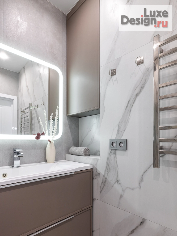 Дизайн интерьера трехкомнатной квартиры "Нуреева 21" (фото 21)