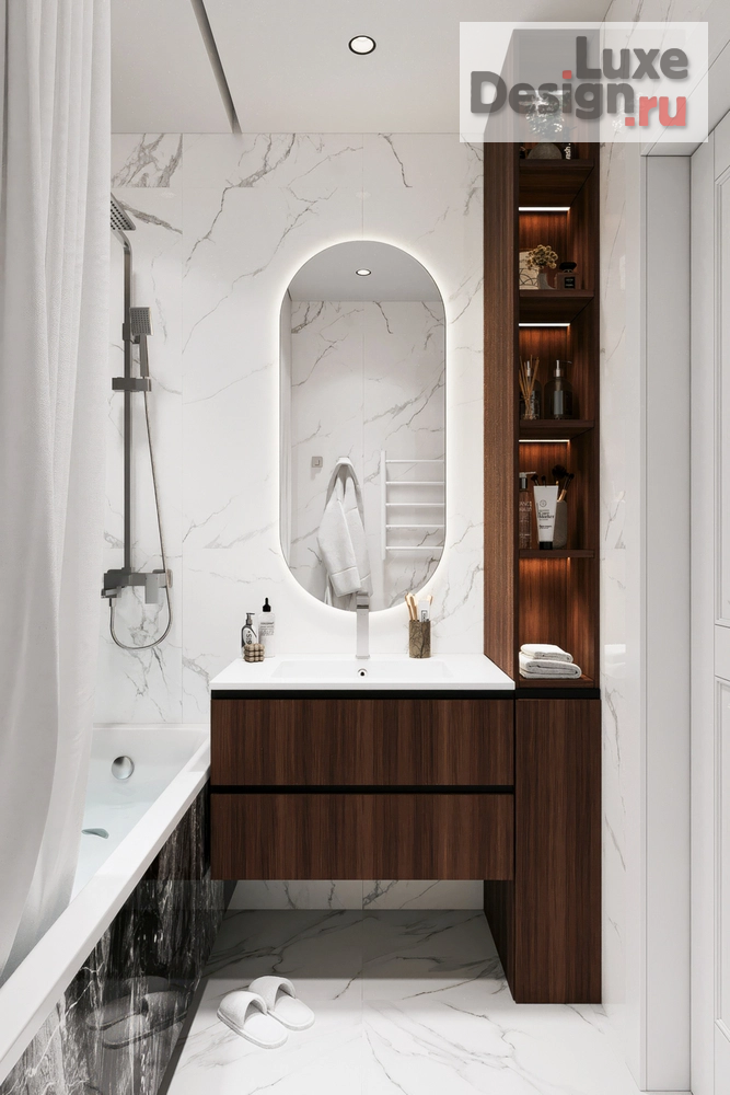 Дизайн интерьера трехкомнатной квартиры "ЖК Черника" (фото 26)