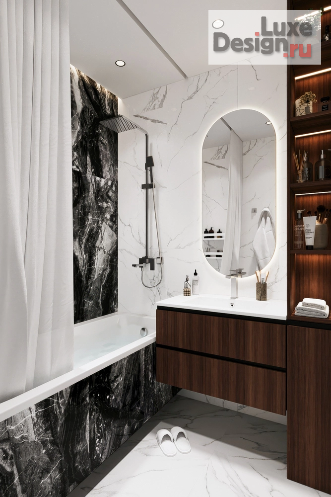 Дизайн интерьера трехкомнатной квартиры "ЖК Черника" (фото 28)