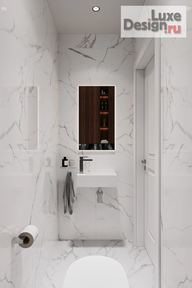 Дизайн интерьера трехкомнатной квартиры "ЖК Черника" (фото 32)