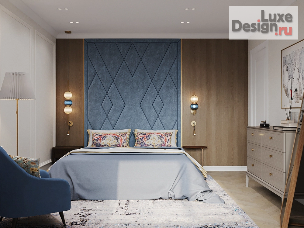 Дизайн интерьера трехкомнатной квартиры "ЖК Символ" (фото 26)