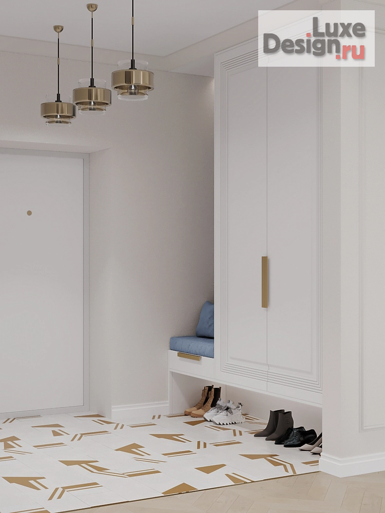 Дизайн интерьера трехкомнатной квартиры "ЖК Символ" (фото 42)