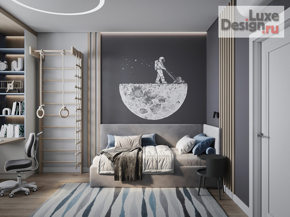 Дизайн интерьера трехкомнатной квартиры "ЖК Конди" (фото 34)