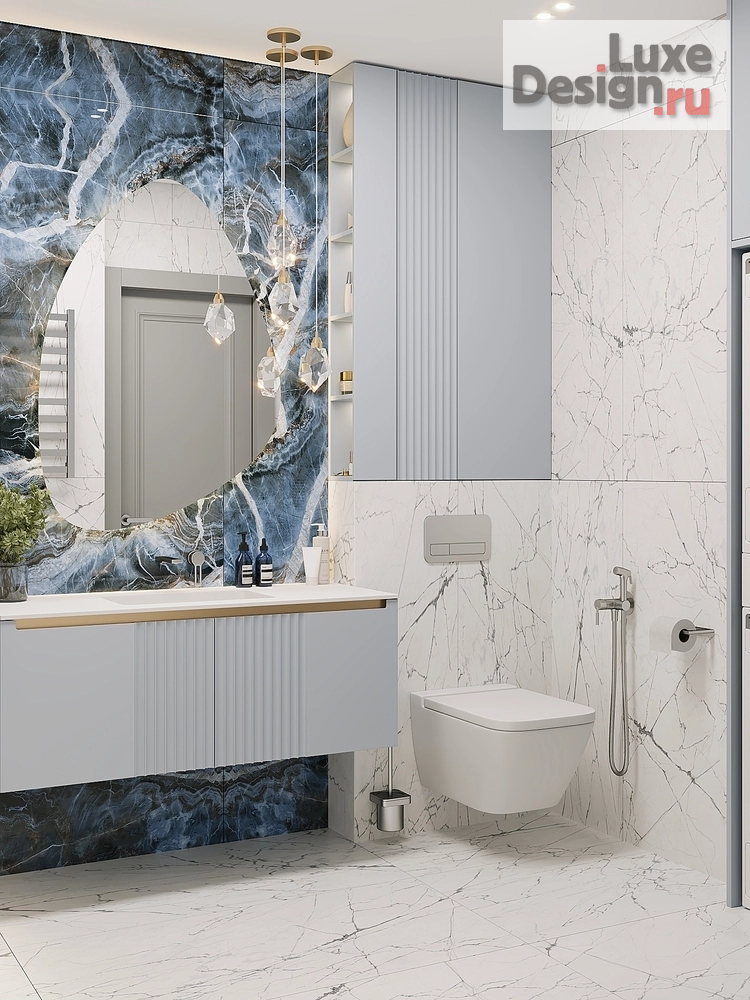 Дизайн интерьера трехкомнатной квартиры "ЖК Конди" (фото 39)