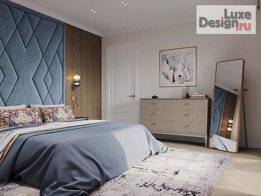 Дизайн интерьера трехкомнатной квартиры "ЖК Символ" (фото 27)