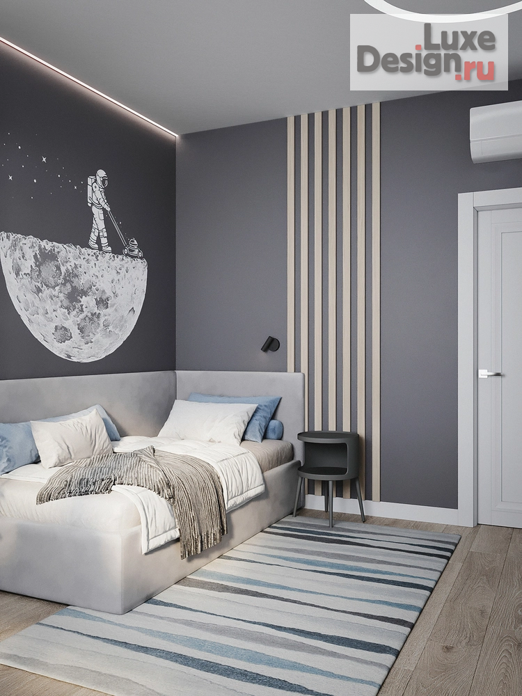 Дизайн интерьера трехкомнатной квартиры "ЖК Конди" (фото 35)