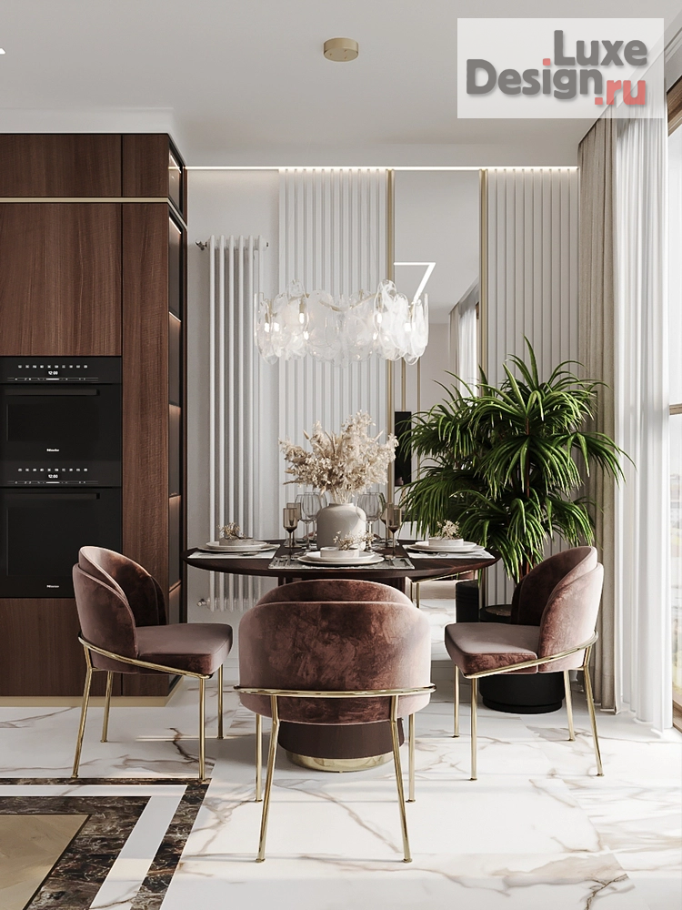 Дизайн интерьера однокомнатной квартиры "ЖК Петропавловский" (фото 4)