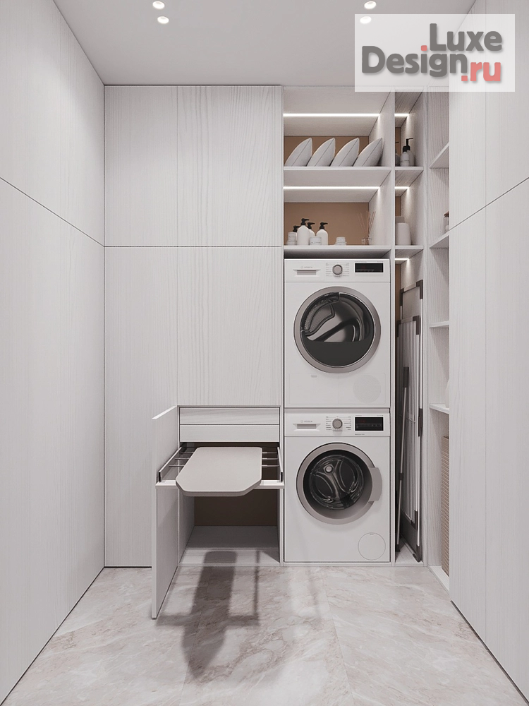 Дизайн интерьера трехкомнатной квартиры "ЖК Символ" (фото 45)