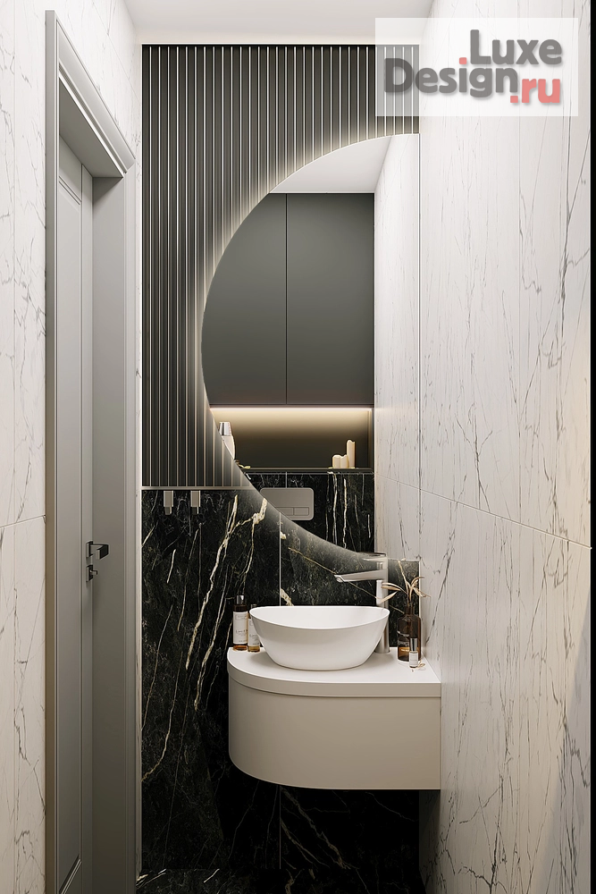 Дизайн интерьера трехкомнатной квартиры "ЖК Конди" (фото 28)