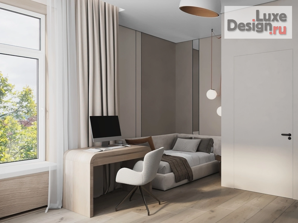 Дизайн интерьера коттеджа "Дом в г.Чебоксары" (фото 33)