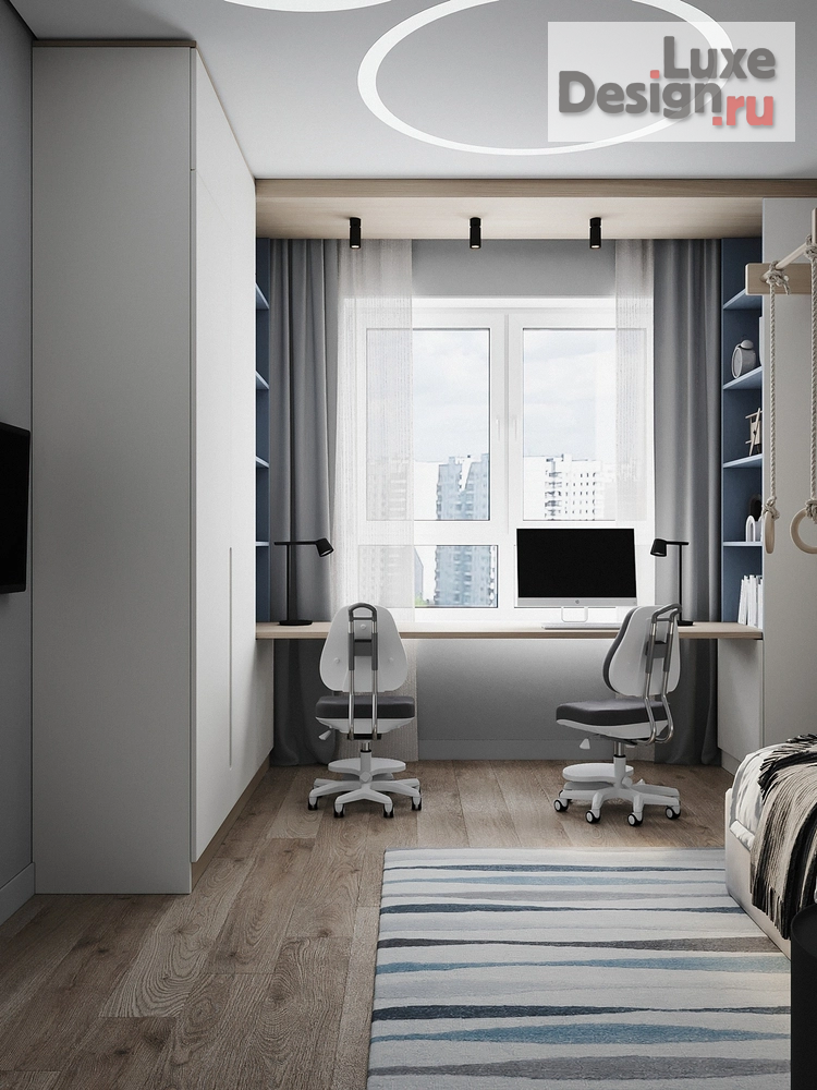 Дизайн интерьера трехкомнатной квартиры "ЖК Конди" (фото 36)