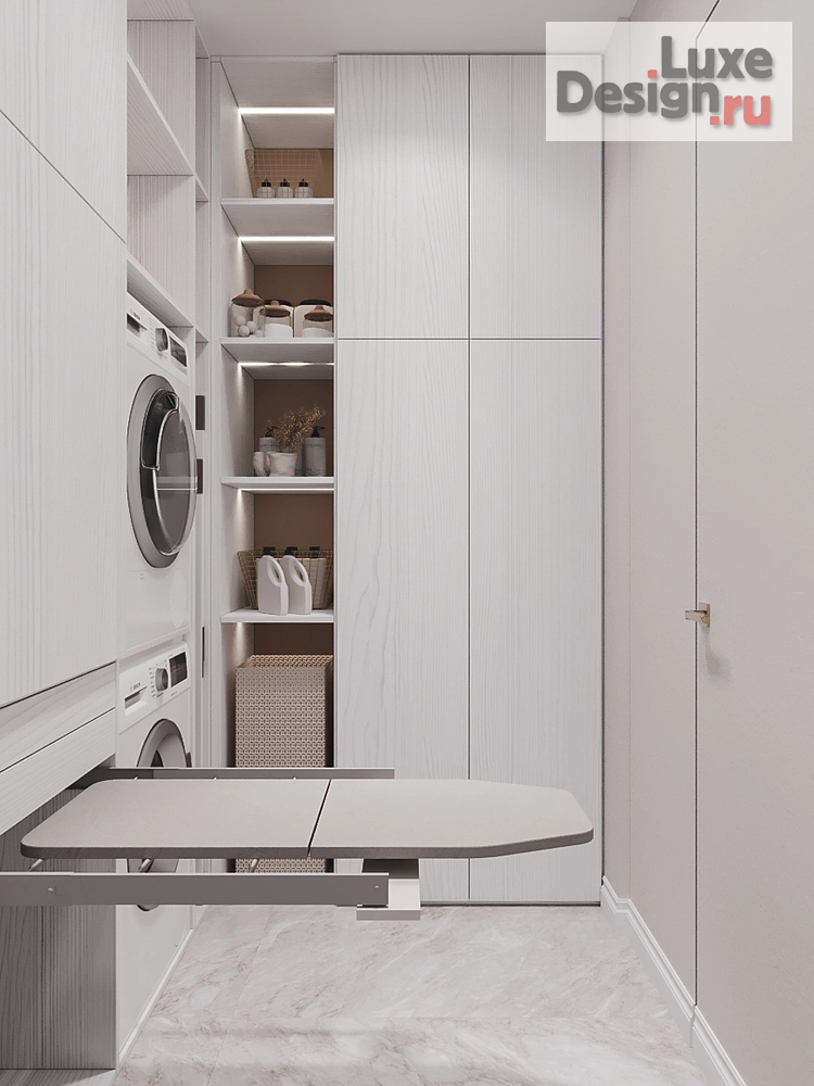 Дизайн интерьера трехкомнатной квартиры "ЖК Символ" (фото 46)