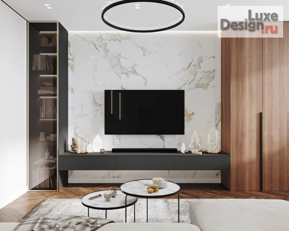 Дизайн интерьера трехкомнатной квартиры "ЖК Черника" (фото 6)