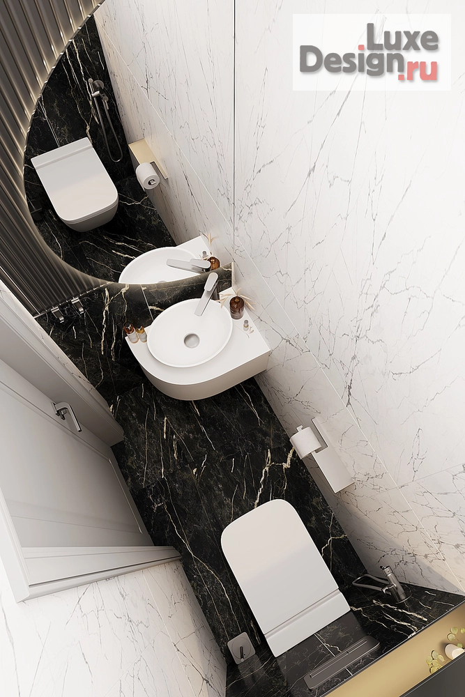 Дизайн интерьера трехкомнатной квартиры "ЖК Конди" (фото 30)