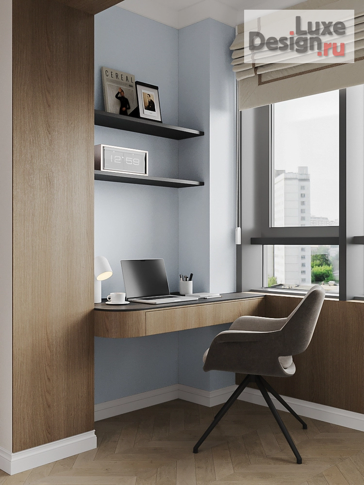 Дизайн интерьера трехкомнатной квартиры "ЖК Символ" (фото 29)