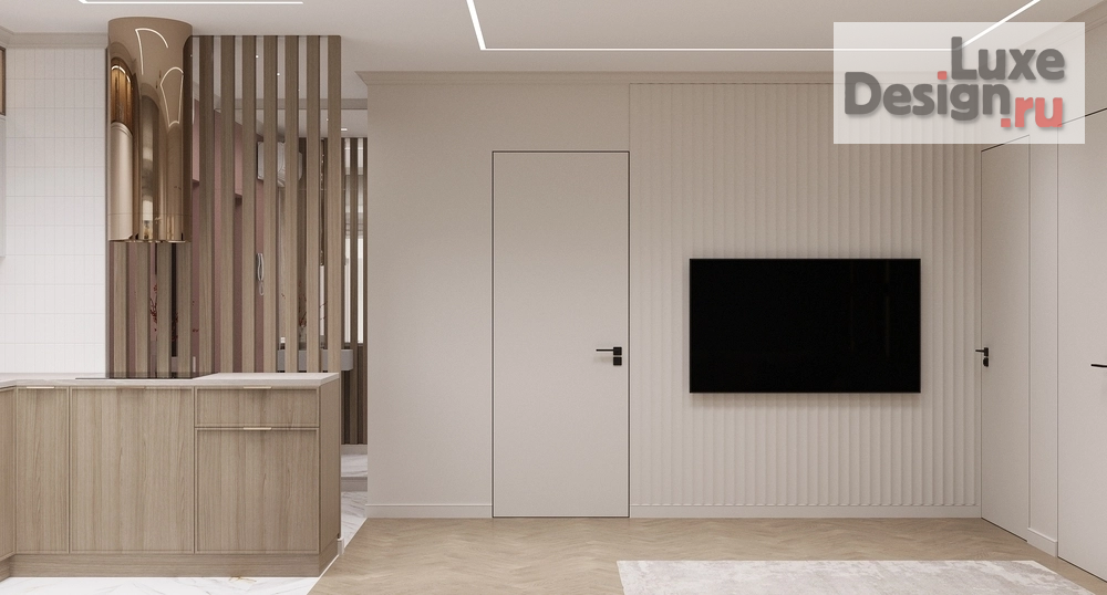 Дизайн интерьера двухкомнатной квартиры "ЖК Новатор" (фото 8)