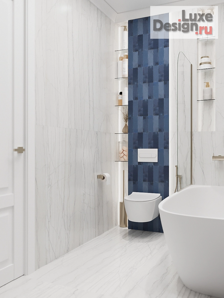 Дизайн интерьера трехкомнатной квартиры "ЖК Символ" (фото 48)