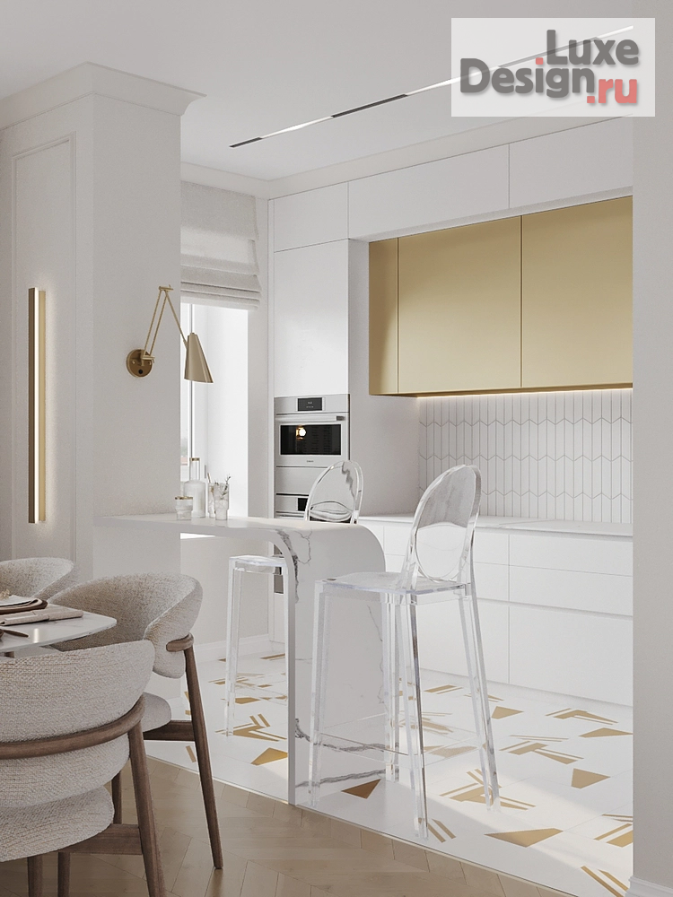 Дизайн интерьера трехкомнатной квартиры "ЖК Символ" (фото 8)