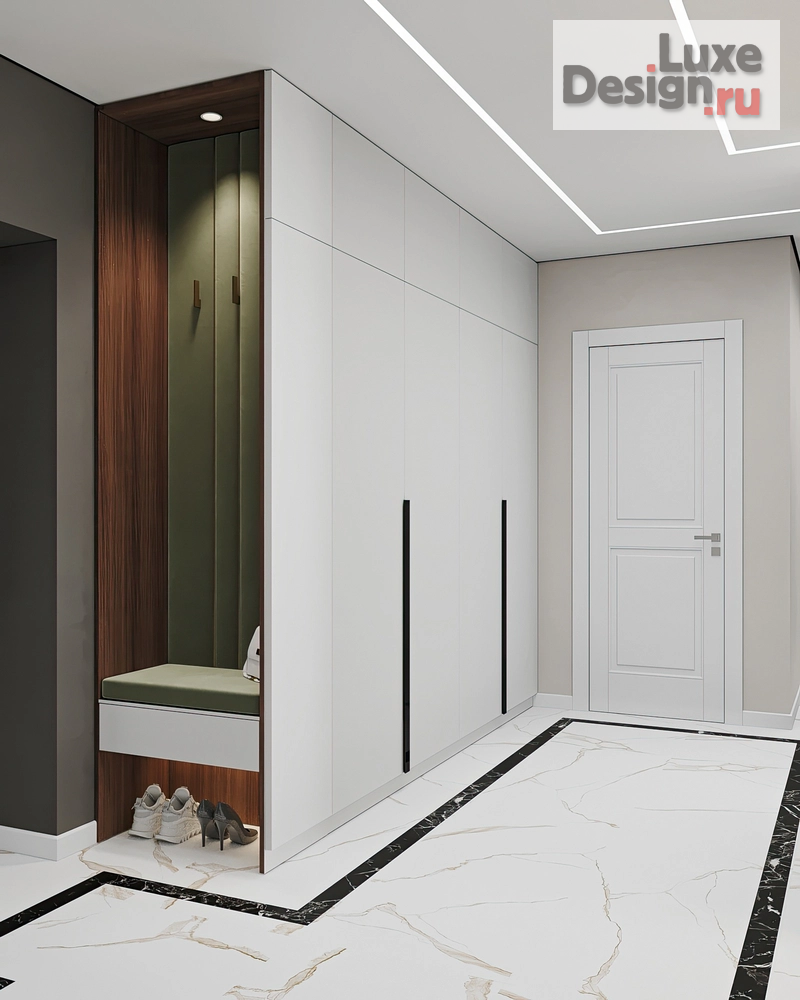 Дизайн интерьера трехкомнатной квартиры "ЖК Черника" (фото 9)