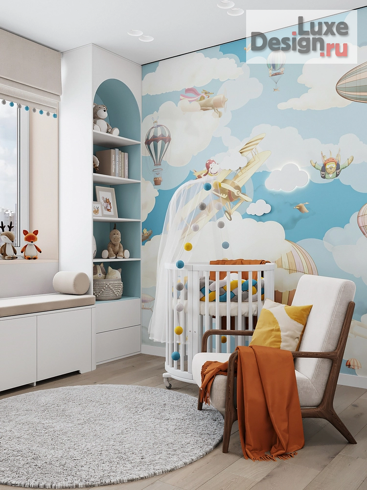 Дизайн интерьера трехкомнатной квартиры "ЖК Яркий" (фото 20)