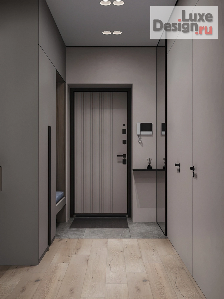 Дизайн интерьера трехкомнатной квартиры "ЖК Яркий" (фото 27)