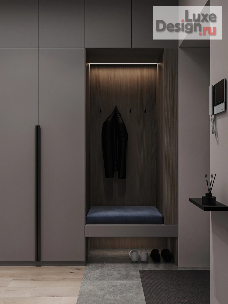 Дизайн интерьера трехкомнатной квартиры "ЖК Яркий" (фото 29)