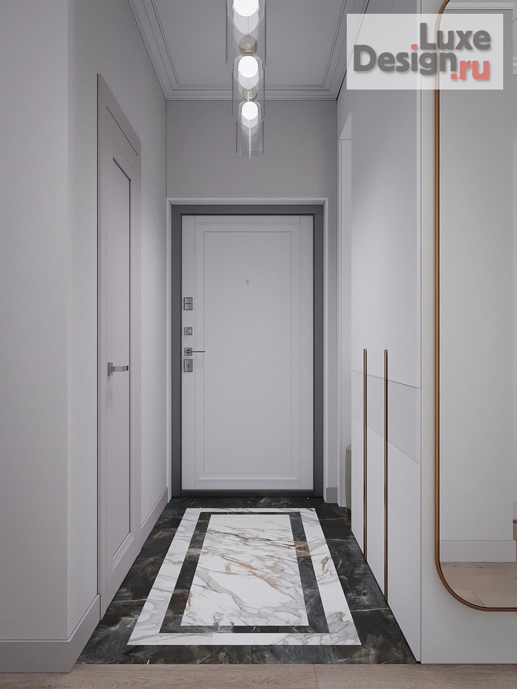 Дизайн интерьера трехкомнатной квартиры "ЖК Конди" (фото 12)