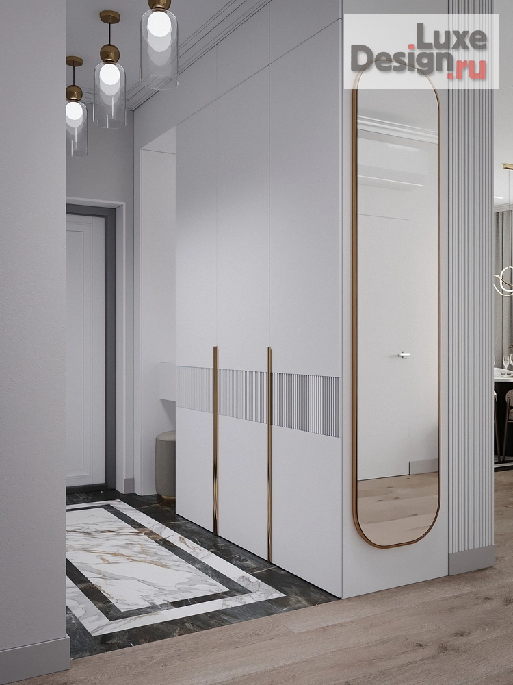 Дизайн интерьера трехкомнатной квартиры "ЖК Конди" (фото 14)