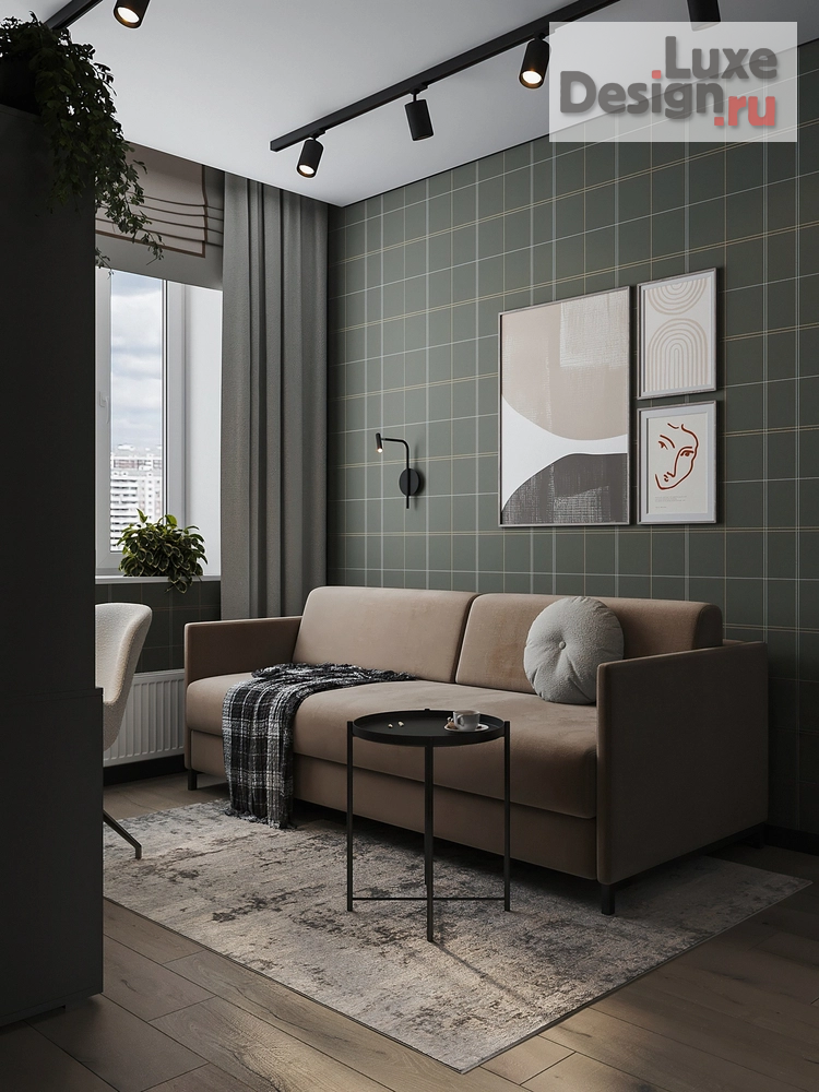 Дизайн интерьера трехкомнатной квартиры "ЖК Яркий" (фото 33)