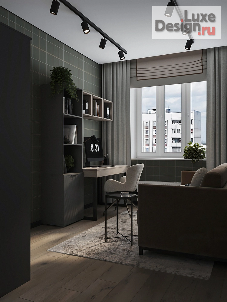 Дизайн интерьера трехкомнатной квартиры "ЖК Яркий" (фото 34)