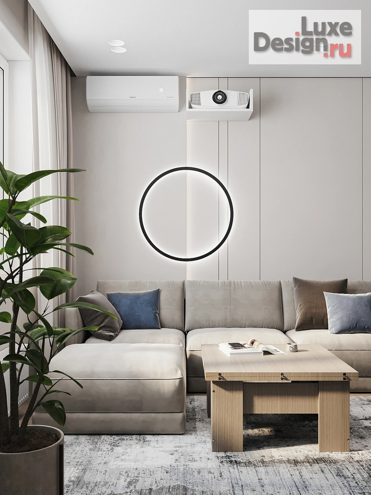 Дизайн интерьера трехкомнатной квартиры "ЖК Яркий" (фото 11)