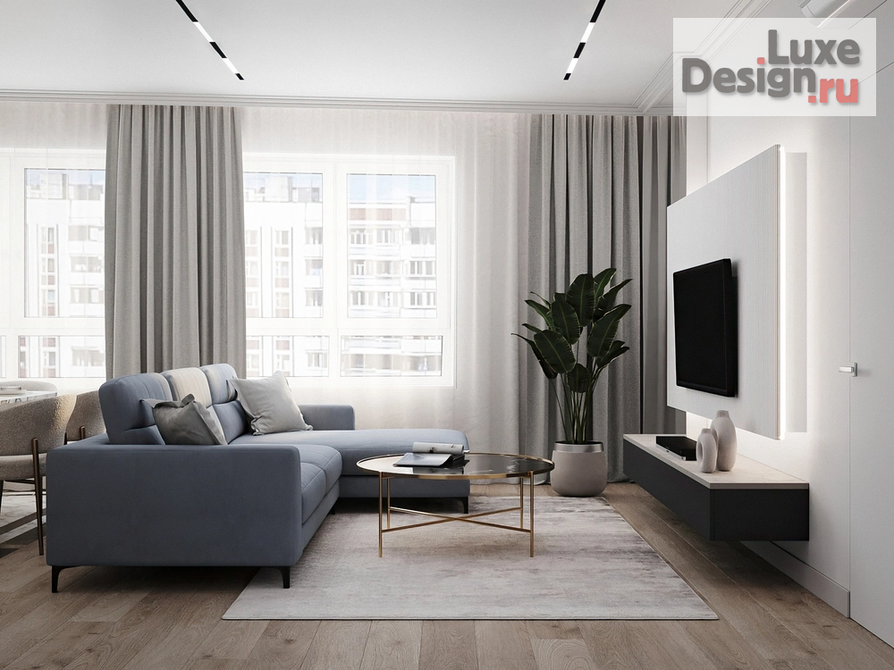 Дизайн интерьера трехкомнатной квартиры "ЖК Конди" (фото 7)